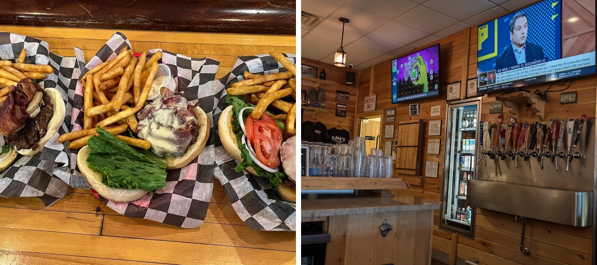 Sam's Bar & Grill Menu